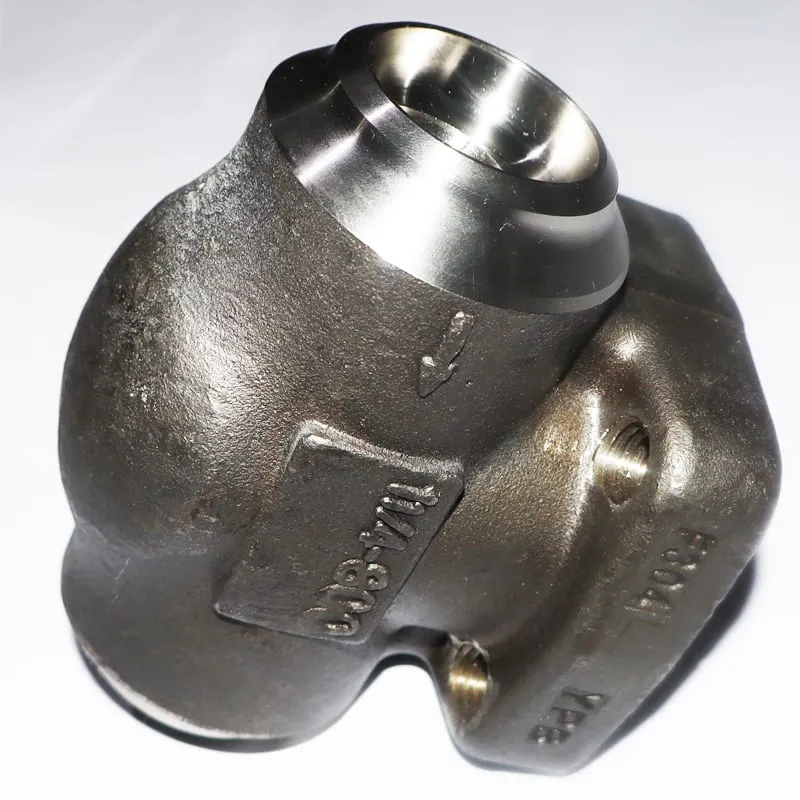F304L stainless valve body, mill-turn